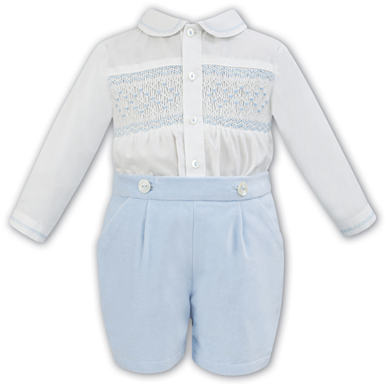 Sarah Louise Boys Christening 2 piece set 011613